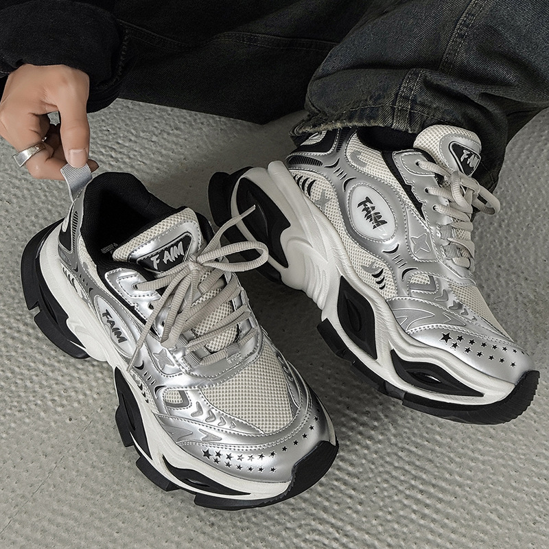 New Casual Men And Women Platform Shoes foto 3