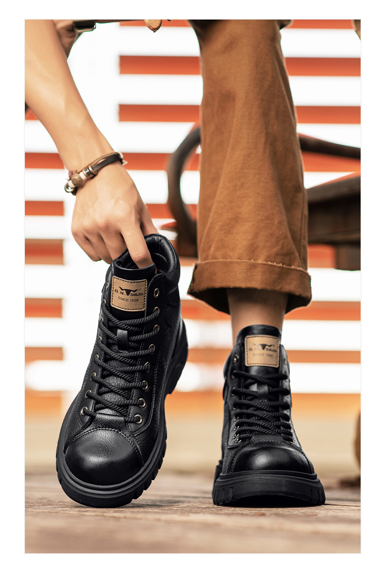 Martin Boots Men's High-top Platform Working Boots foto 5