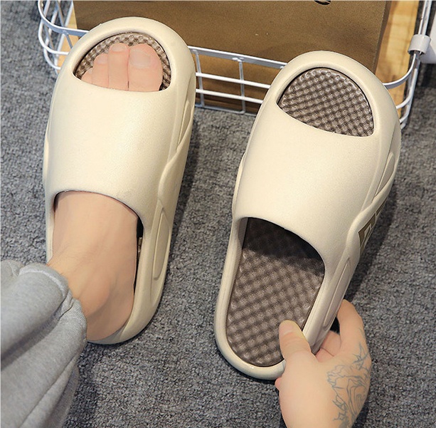 Material Thickening Men's Slippers Summer Outerwear Height Increasing Flip Flops Men Wholesale foto 4