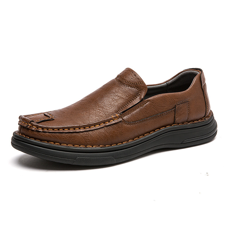 Business Casual Shoes Formal Wear Soft Bottom Lace Up Low Top foto 4