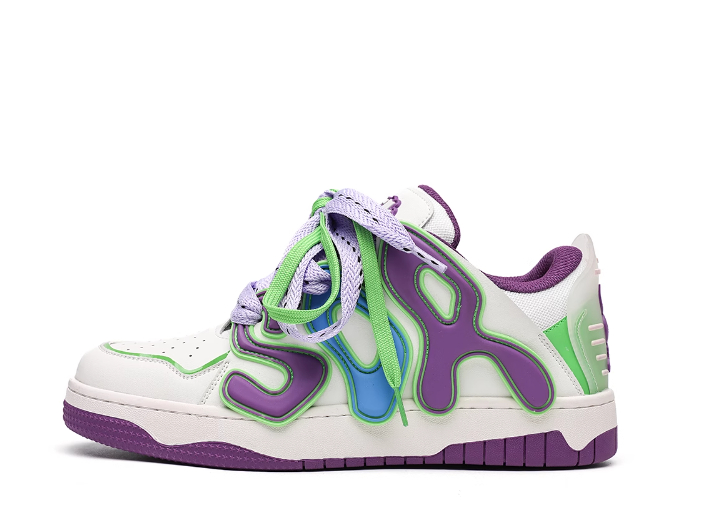 Purple Bread Shoes Couple Casual Shoes foto 5