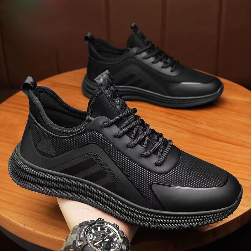 Plus Velvet Men's Shoes Breathable Casual Versatile Sneaker foto 3