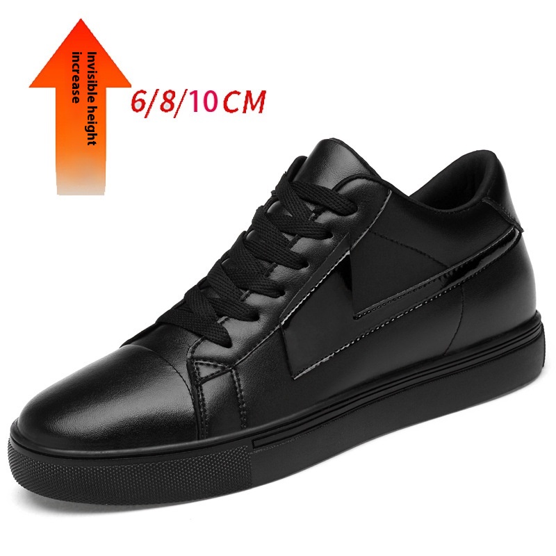 New Skateboard Cowhide Korean Style Height Increasing Insole Men's Shoes foto 2