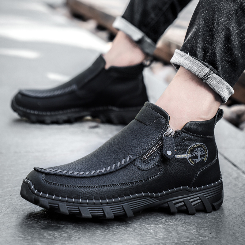 Hand-stitched Casual Cotton-lined Dr Martens Boots For Fall And Winter foto 2