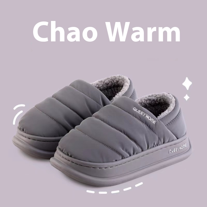 Men's Winter New Waterproof Interior Home Cotton Slippers foto 3