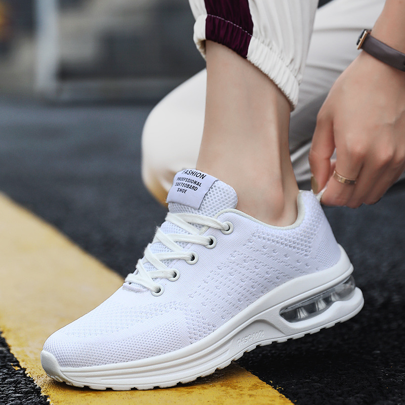 Casual Flyknit Breathable Light Running Shoes foto 2