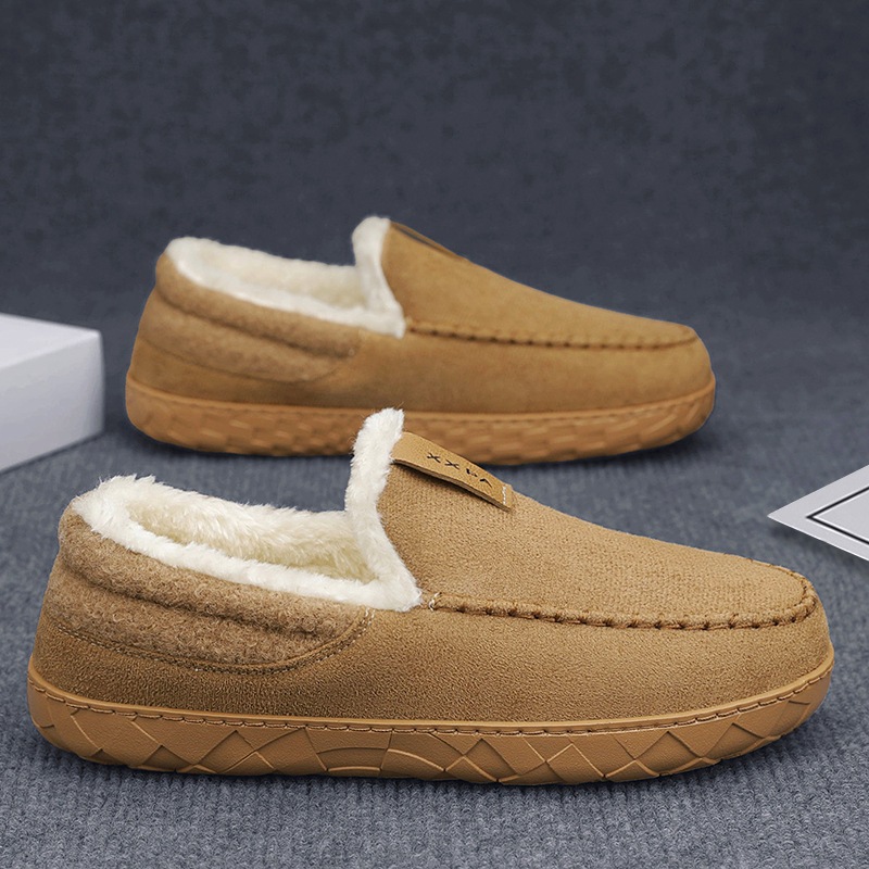 New Mens Slip-on Snow Boots With Fleece Lining For Extra Warmth In Winter foto 3