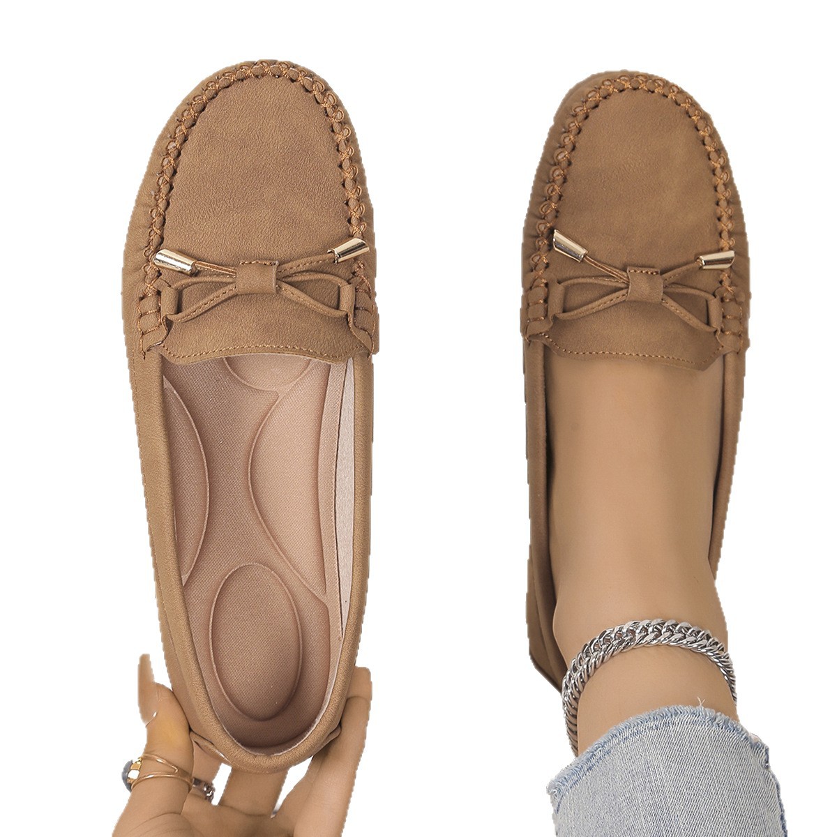 Plus-size Best-selling Hand-stitched Womens Shoes foto 2