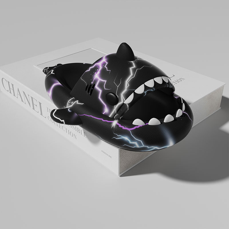Soft-soled Shark Slippers foto 5