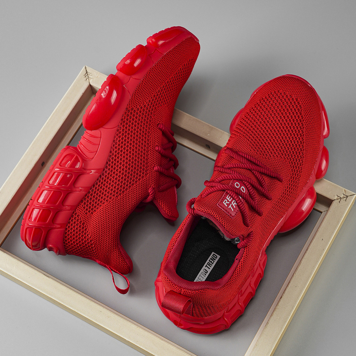 Casual Sports Mesh Breathable Basketball Shoes foto 5