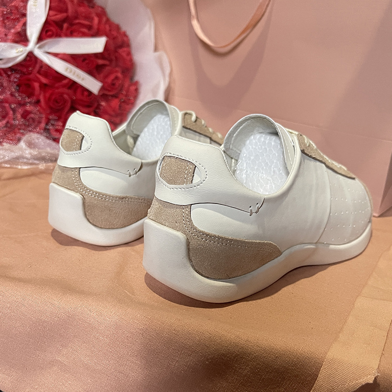 Ballet Training Casual Color Blocking Retro Sports Shoes foto 2