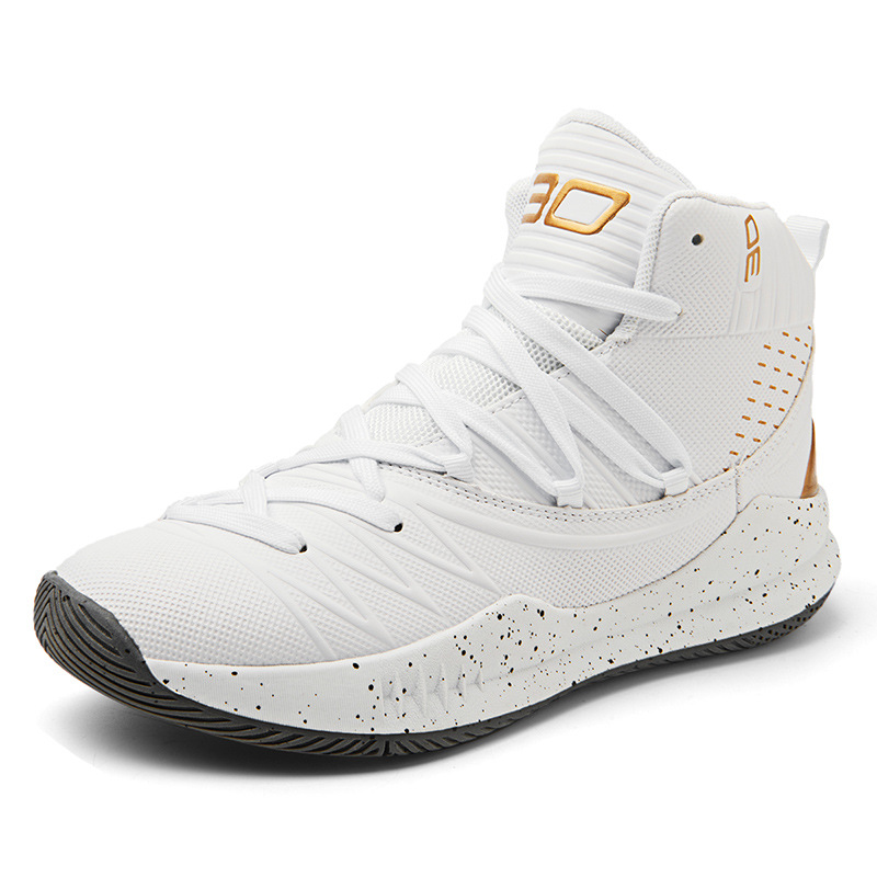 Plus Size Men's High-top Basketball Shoes Training Sneakers foto 2