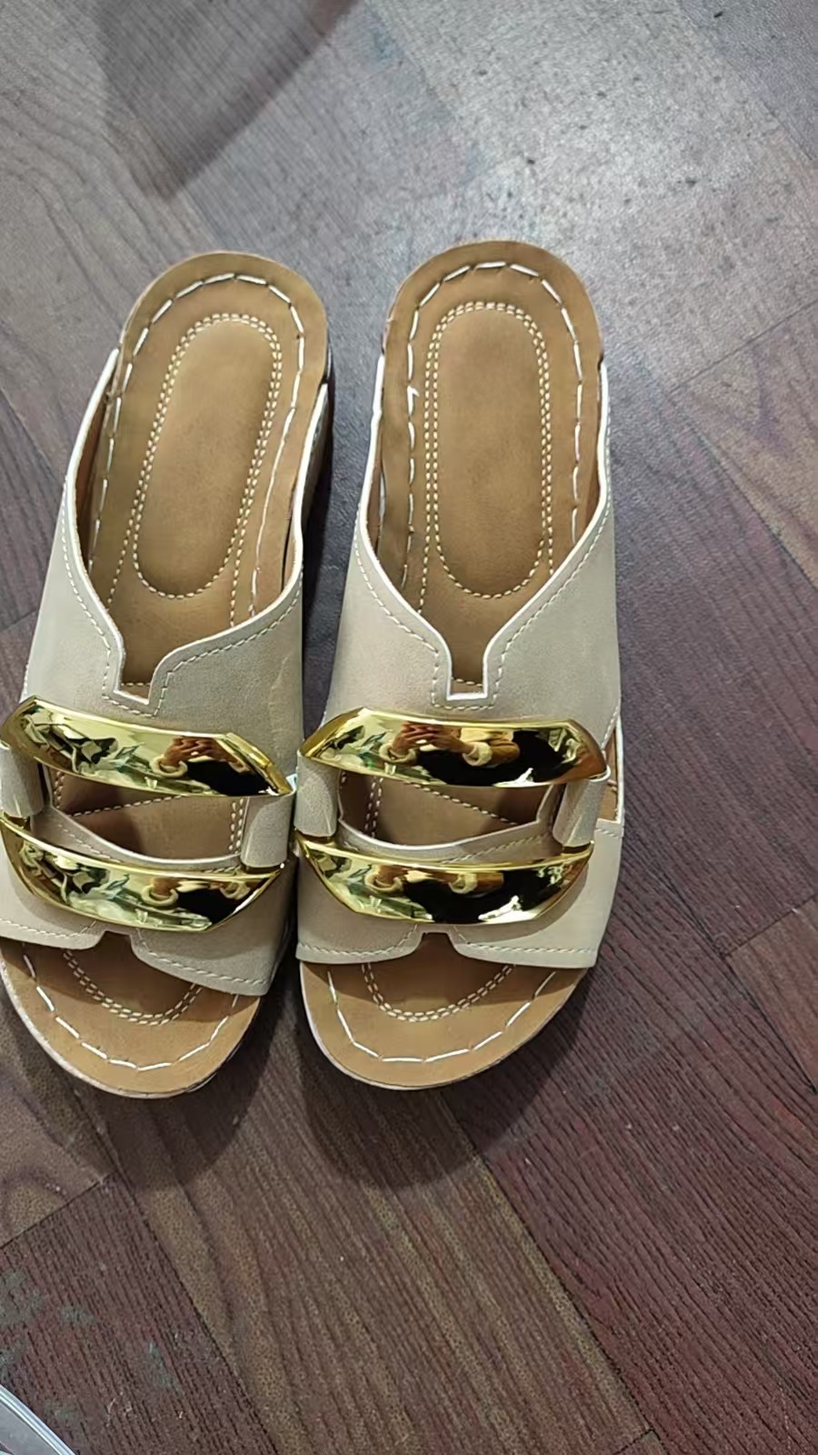 Sandals Roman Style Breathable Casual Platform Flip-flops Lightweight New Comfort Summer Flat Heel foto 4