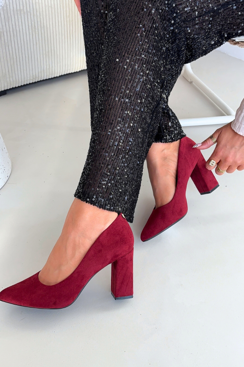Pumps met dikke hak Step in style foto 2