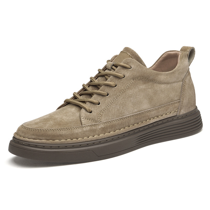 Plus Size Fleece-lined Inner Height Increasing Board Shoes Male foto 5