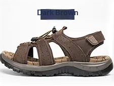 Summer Sandals For Men Fashionable Versatile Sporty Open-toe Solid-color Casual Shoes foto 5