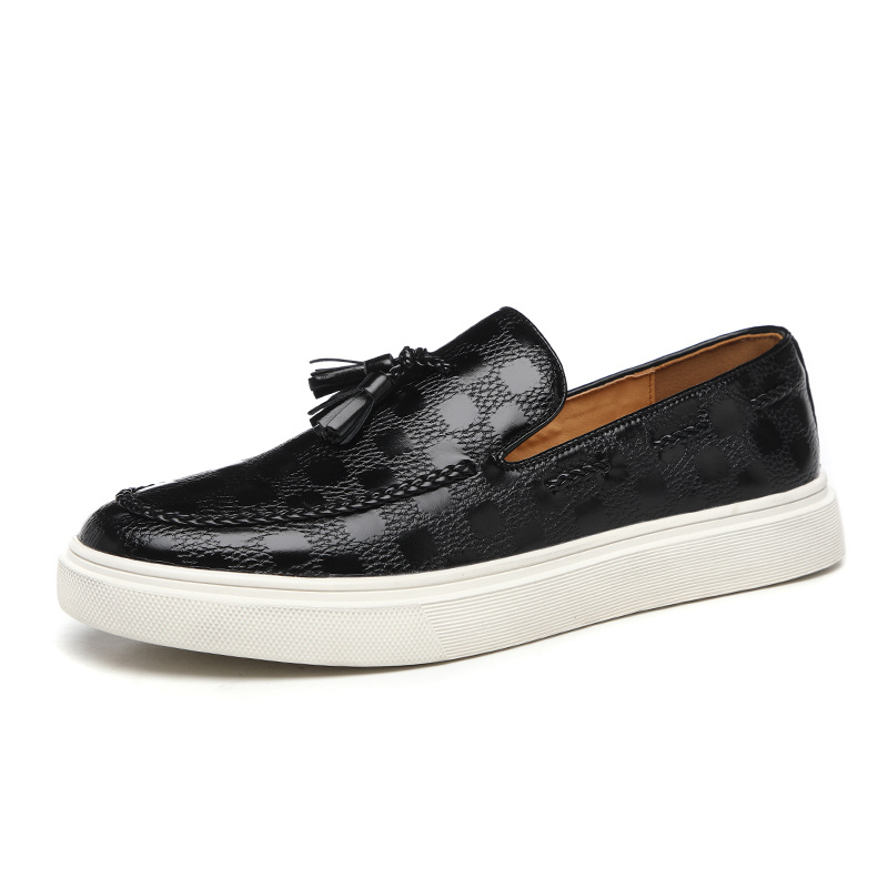 Summer Breathable One Pedal Korean Style Versatile Slip-on Men's Casual Shoes foto 4