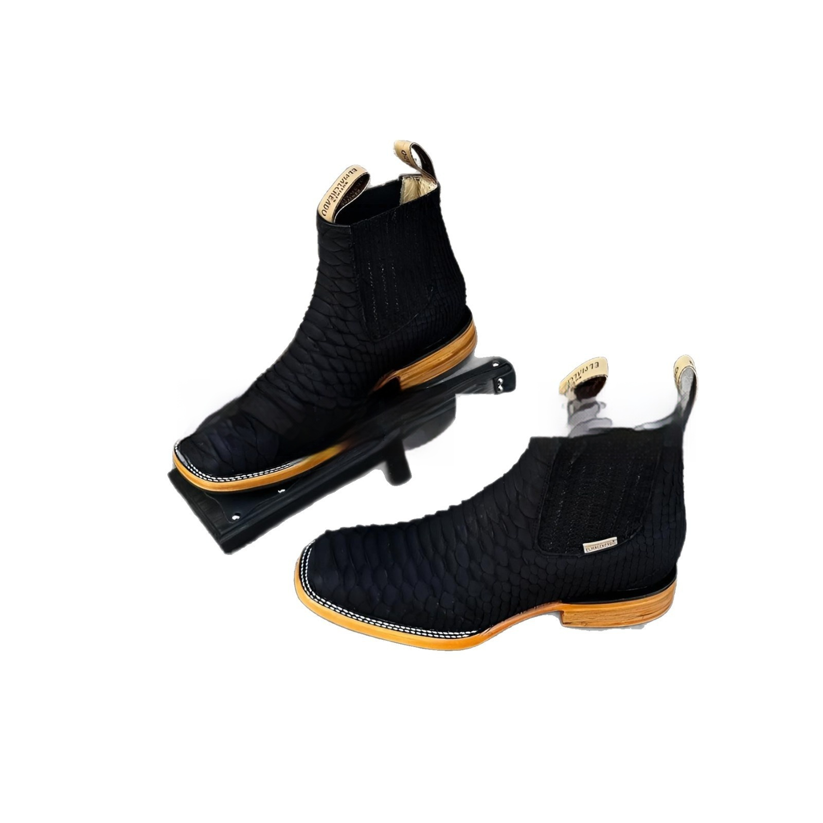 European And American Retro Men's Ankle Boots foto 3