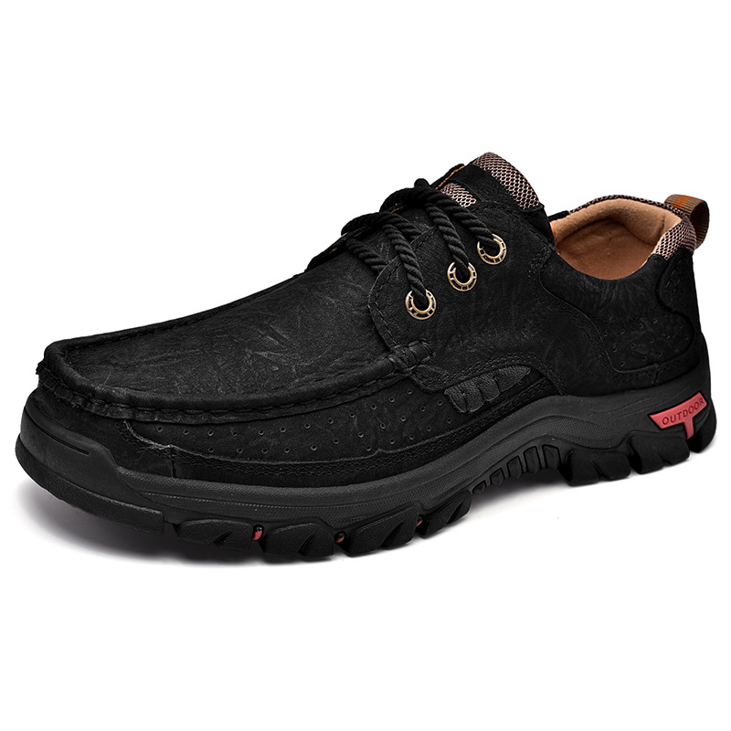 Men's Leather Large Size Casual Shoes foto 4