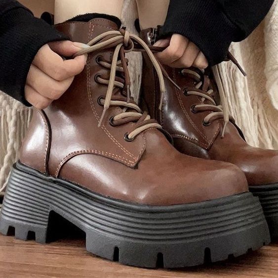 Fashionable Casual Thick-soled Non-slip Boots foto 2