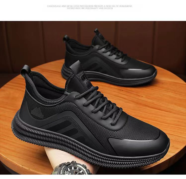 Plus Velvet Men's Shoes Breathable Casual Versatile Sneaker foto 4
