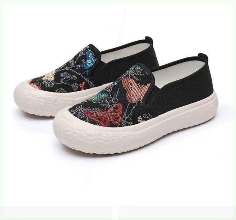 Old Beijing Slip-on Soft Bottom Canvas Shoes foto 3