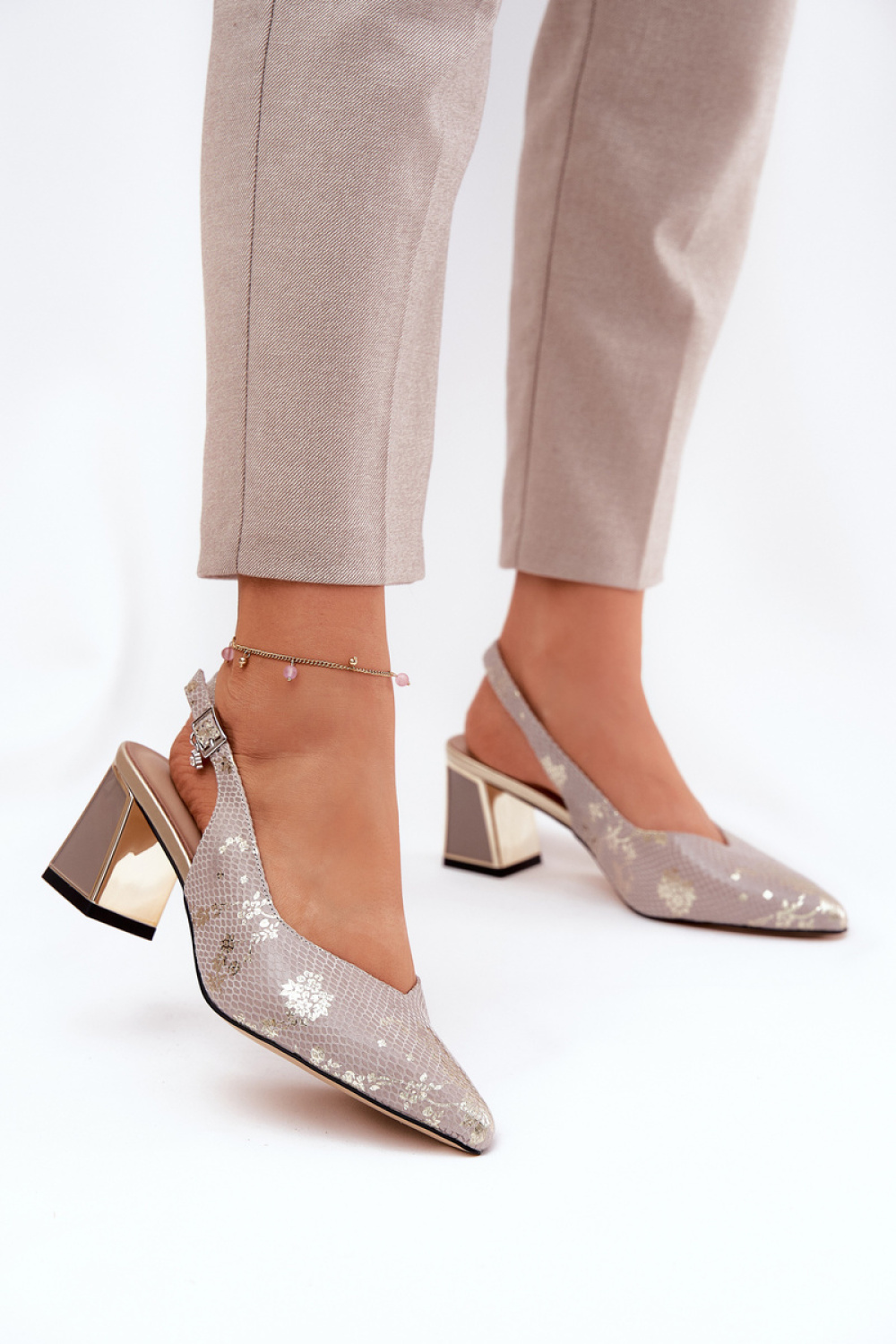 Sandalen op hak Step in style
