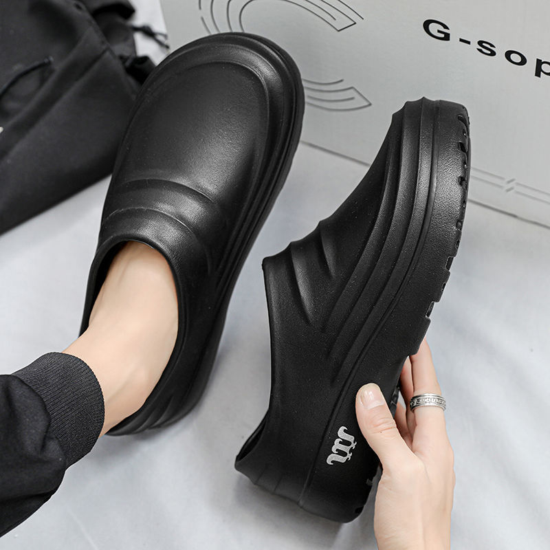 Men's Chef Work Shoes Doctor Hospital Kitchen Mill Cross-border Labor Protection Work Comfortable foto 5
