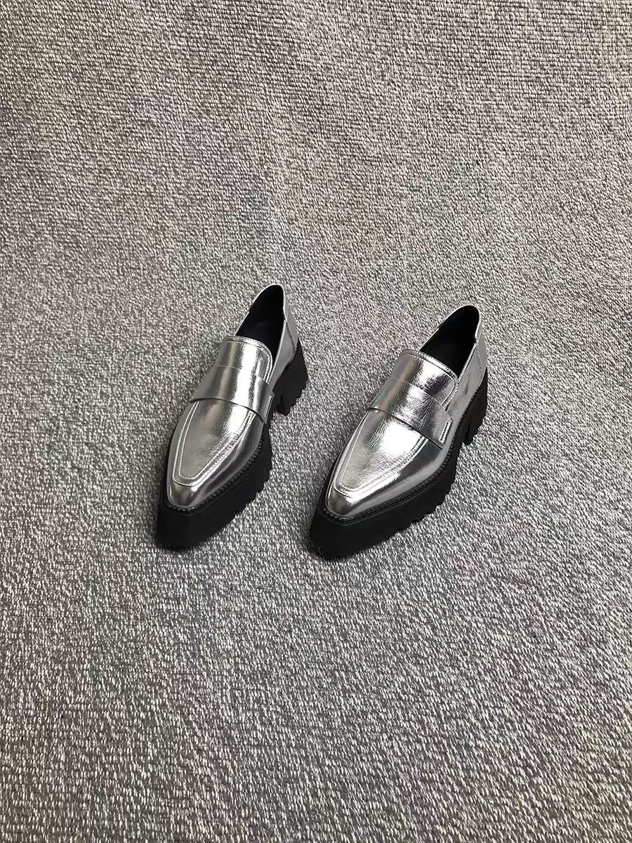 Trendy Thick-soled Height-enhancing Slip-on Loafers foto 4