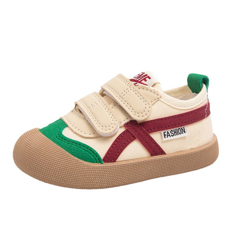 Korean-style Kindergarten Indoor Springautumn Unisex Children's Canvas Shoes foto 5