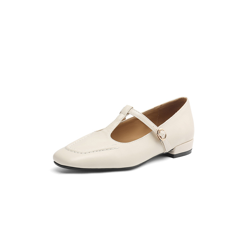 Sewn Womens Peep Toe Pumps T-strap Design Sizes foto 2