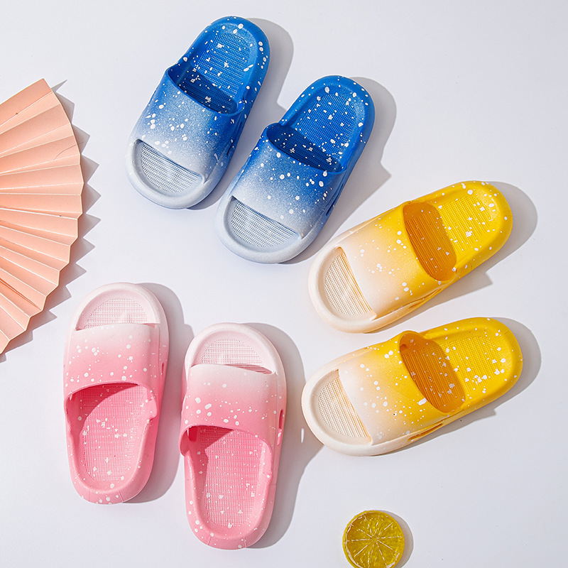 Summer Gradient Slippers Boys Girls Sandals foto 3