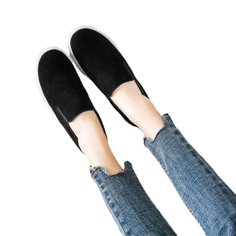 Women's Shoes Lightweight Non-slip Retro Loafers Slip-on Pumps foto 5