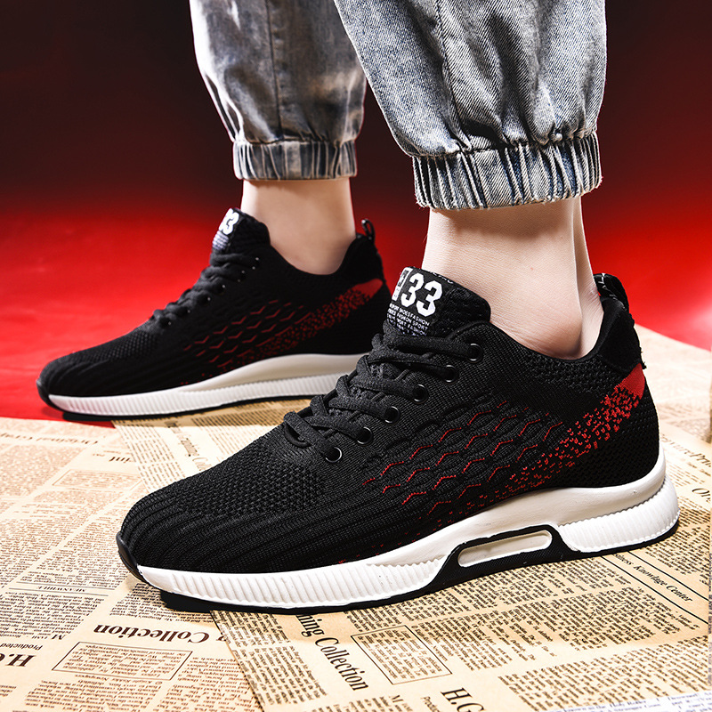 Invisible Height Increasing 6CM Fly-kit Mesh Running Shoes foto 2