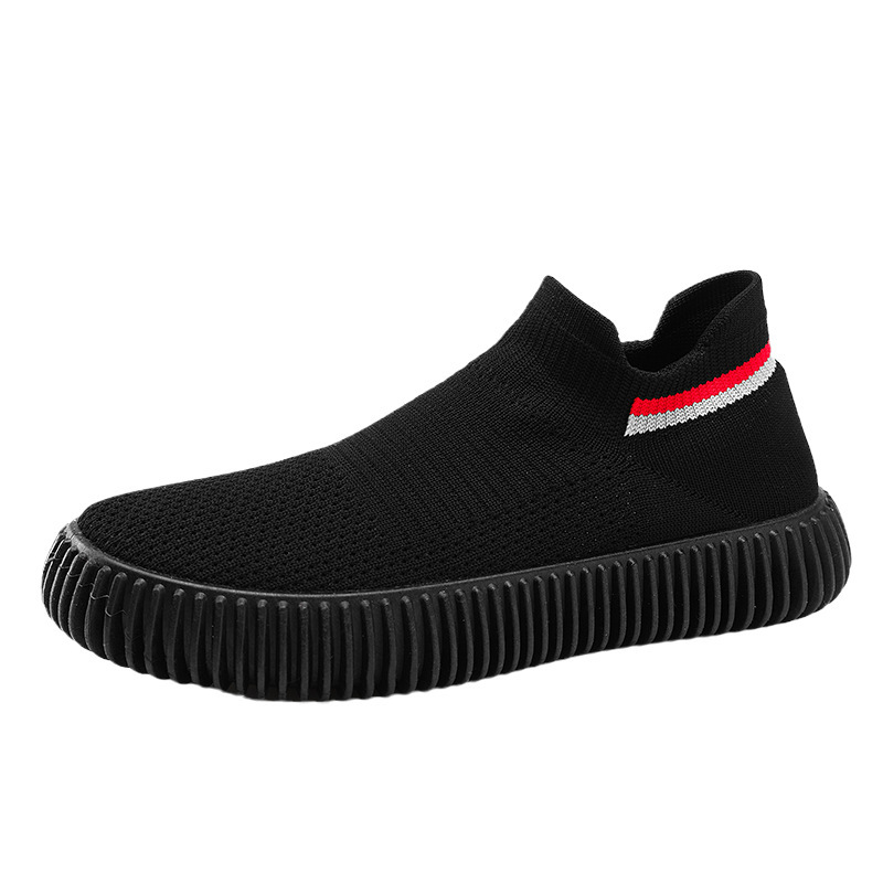 Men's Shoes New Flying Woven Breathable foto 3