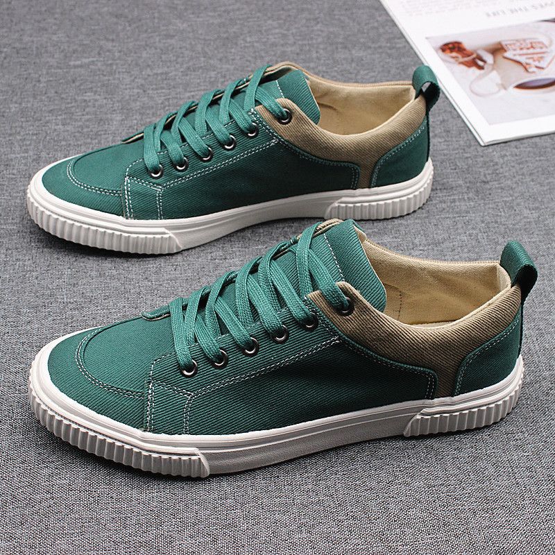 Spring Canvas Shoes New Breathable Lace Up foto 2