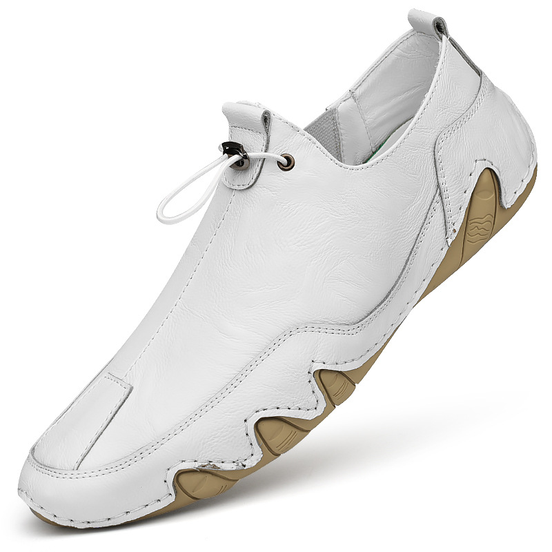 Men's Plus Size Sports Genuine Leather Leather Shoes foto 5