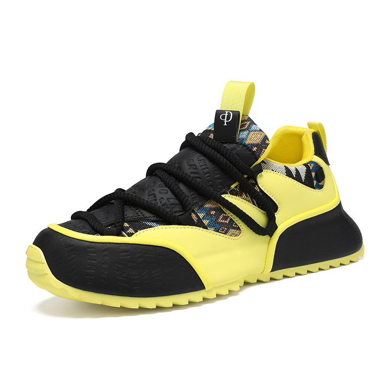Hong Kong Style Men's Sports Casual Shoes All-matching foto 5