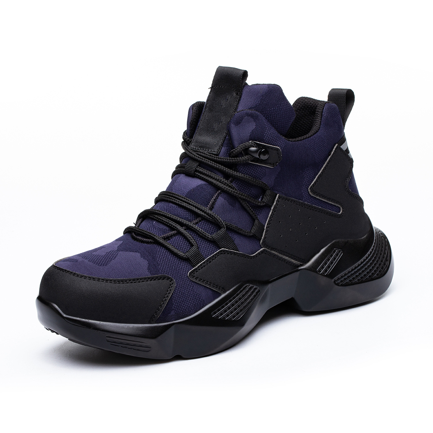 Rubber Cloth Men's Winter Wear-resistant Labor Protection Shoes foto 5