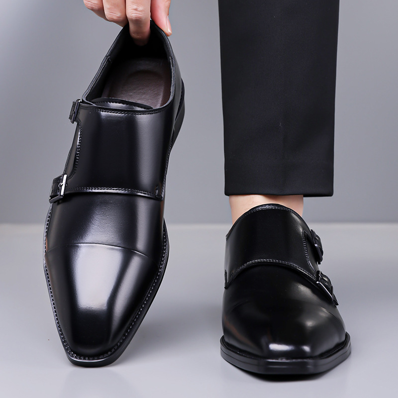 Leather Shoes Men's Business Shoes Oxford foto 3