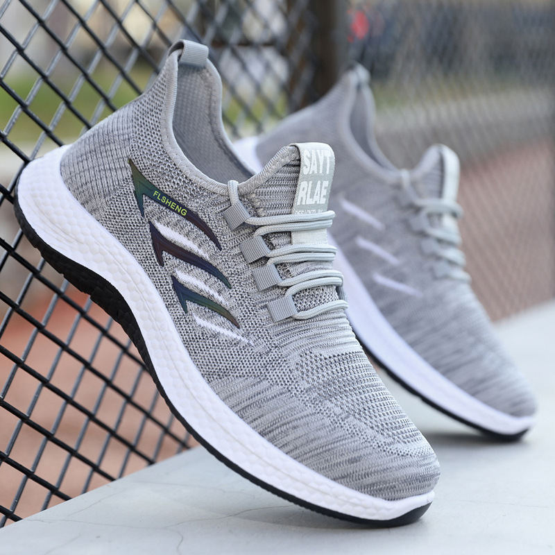 Sports Casual Fashion All-matching Mesh Cloth Shoes foto 2