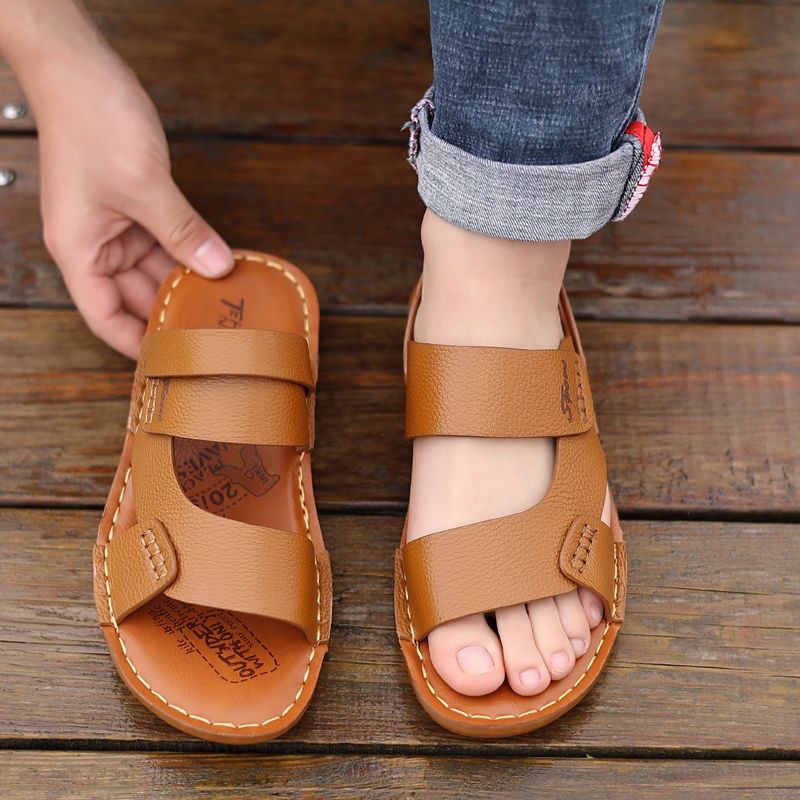 Men's Casual Beach Shoes Non-slip Tendon Bottom foto 5