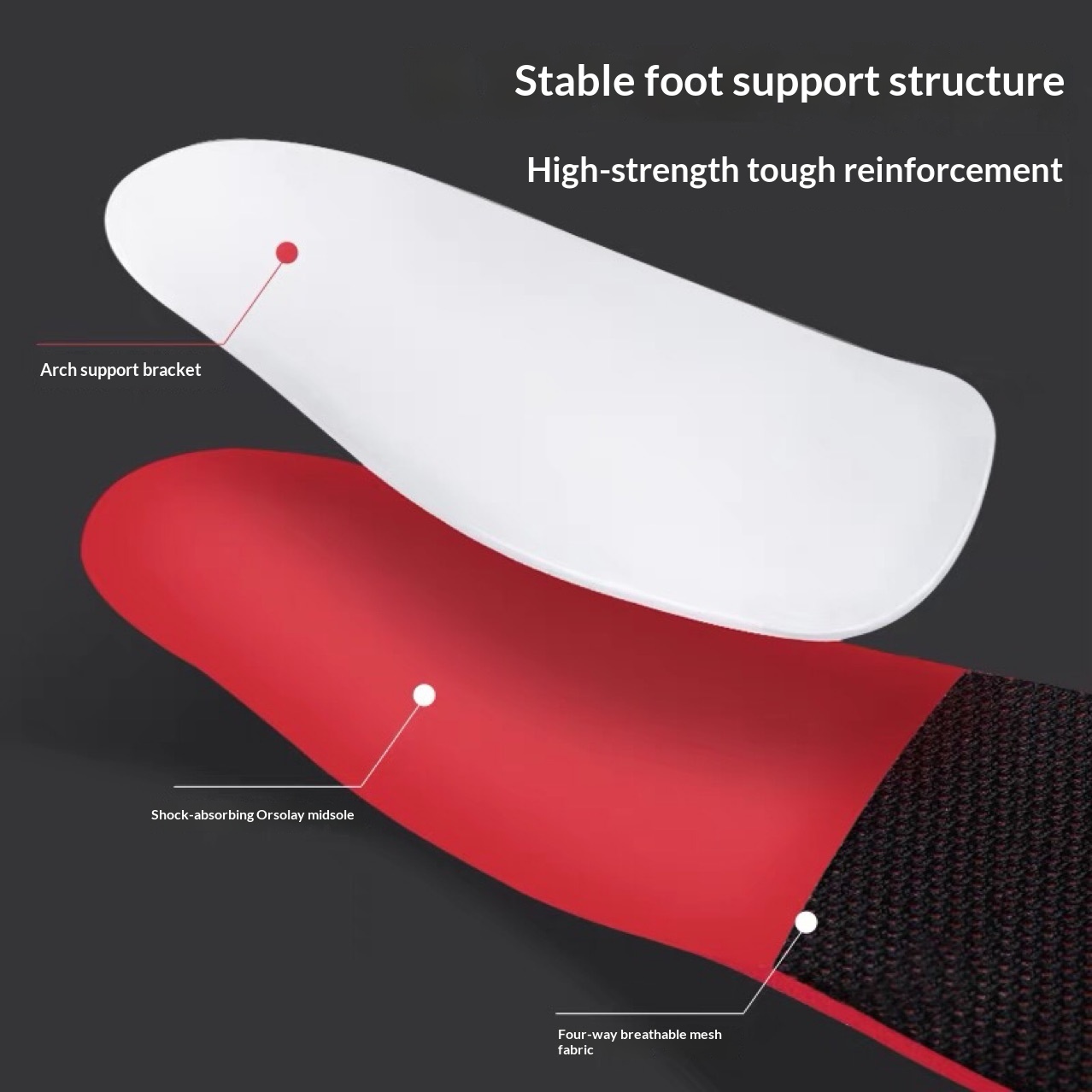 Flat Foot Correction Insole For Men And Women foto 3