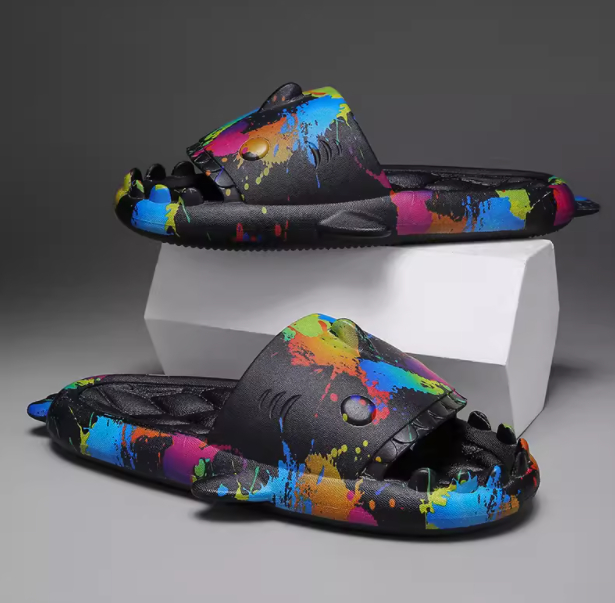 Men's External Wearing Of Fecal Feeling Slippers foto 4