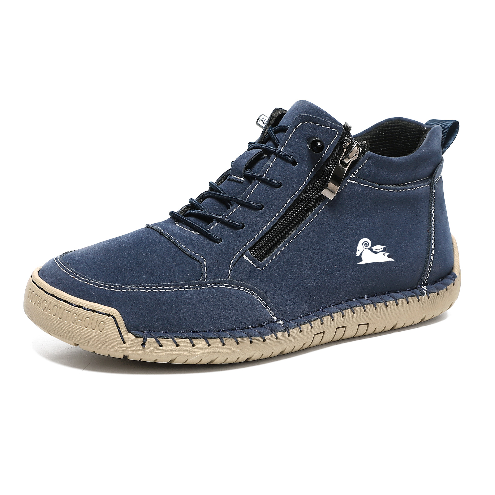 Hand-stitched Womens Shoes Soft Sole Flat Casual foto 3