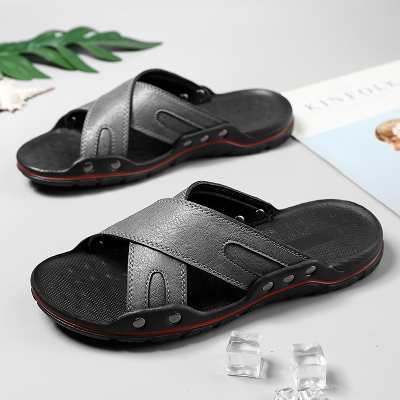 Plus Size Men's Beach Sandals Outdoor foto 2