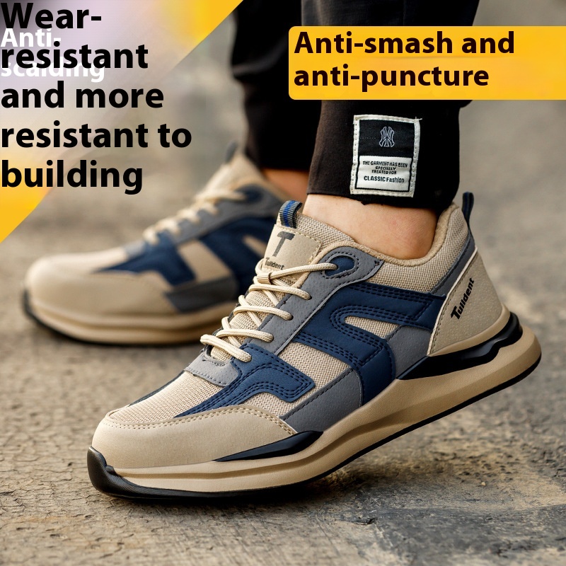 Summer Breathable Safety Shoes For Men foto 4