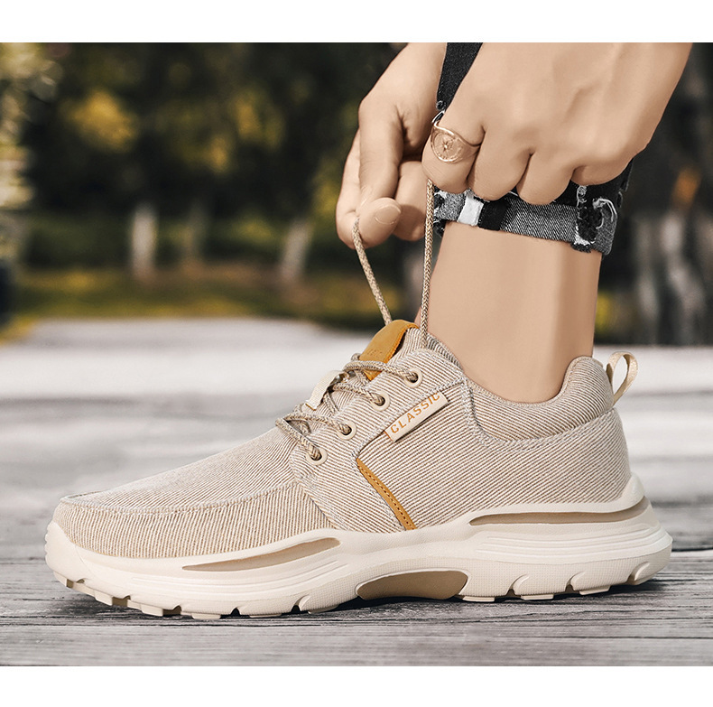 Large Size Canvas Outdoor Sports Walking Shoes foto 5