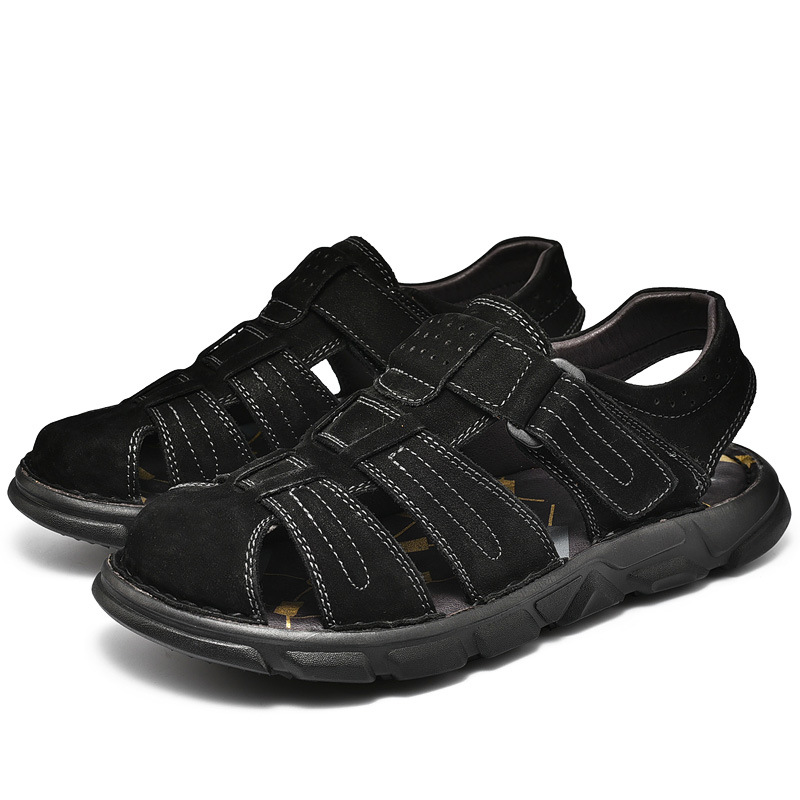 Men's Summer Hollow-out Plus Size Sandals foto 4