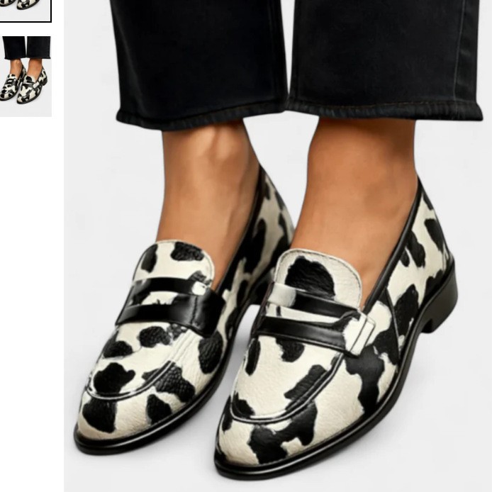 Fashion Oval Head Casual Retro Women's Shoes foto 4